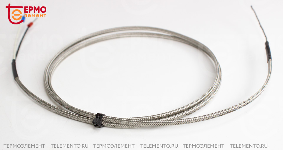 Термопара ТЭИ-3 тип TЖК-J, Ø 0,7х50, вывод 1000 мм фото №3 Термоэлемент